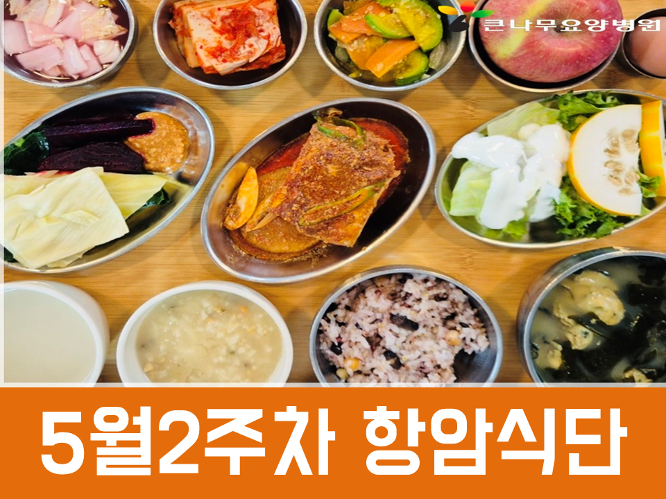 2025년 5월2주차 항암식단