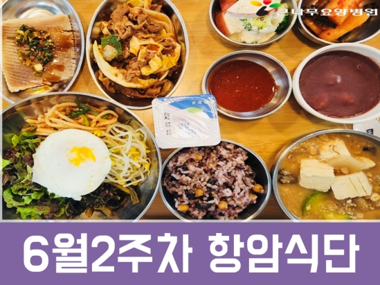 2025년 6월2주차 항암식단